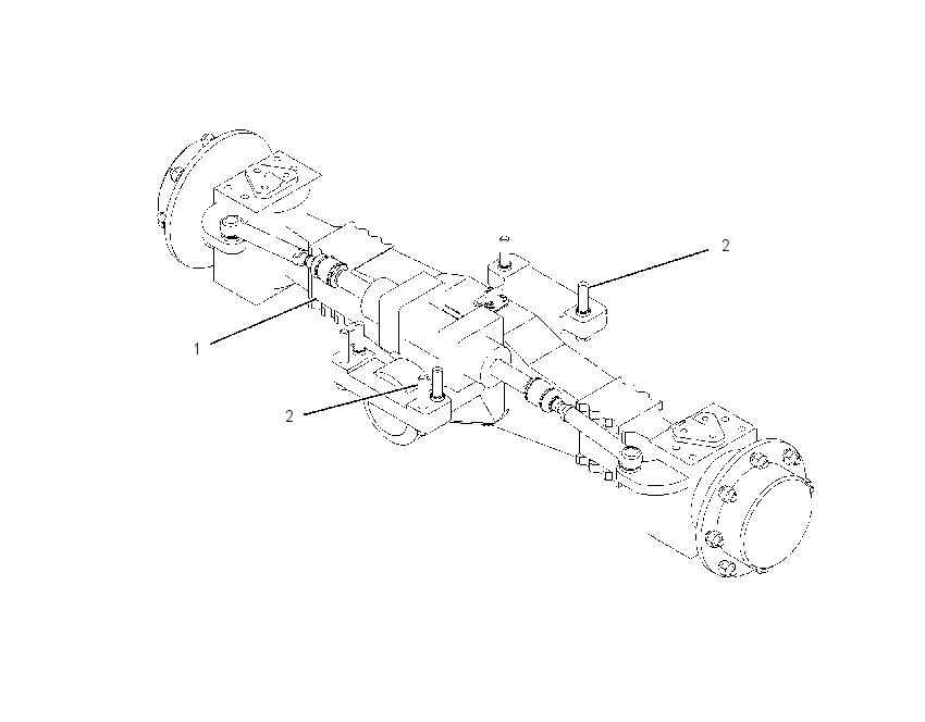 AXLE & MOUNTING GP 2082550 CAT