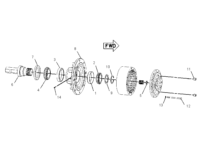 PLANETARY GP-AUGER 1770299 CAT