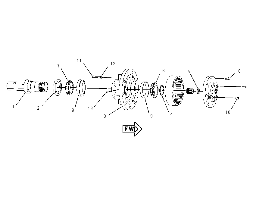 PLANETARY GP-AUGER 1615856 CAT