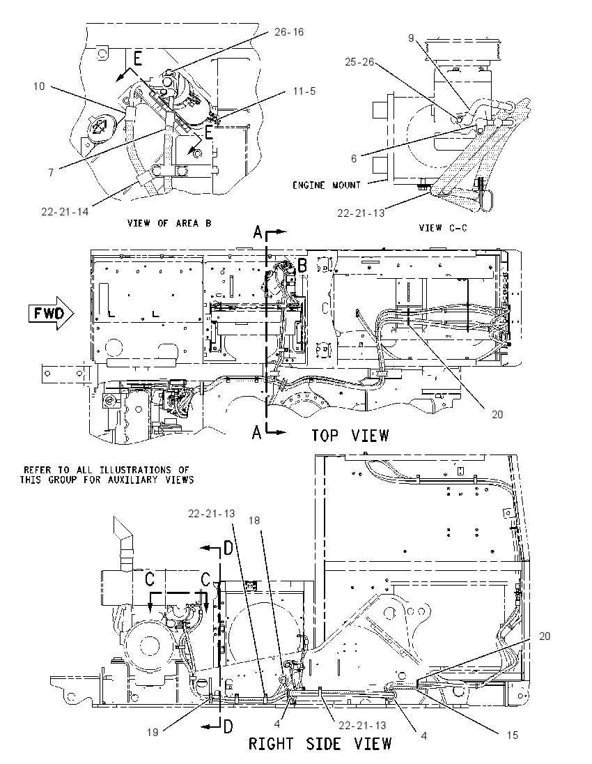 Трубопроводы кондиционера 2191728 CAT