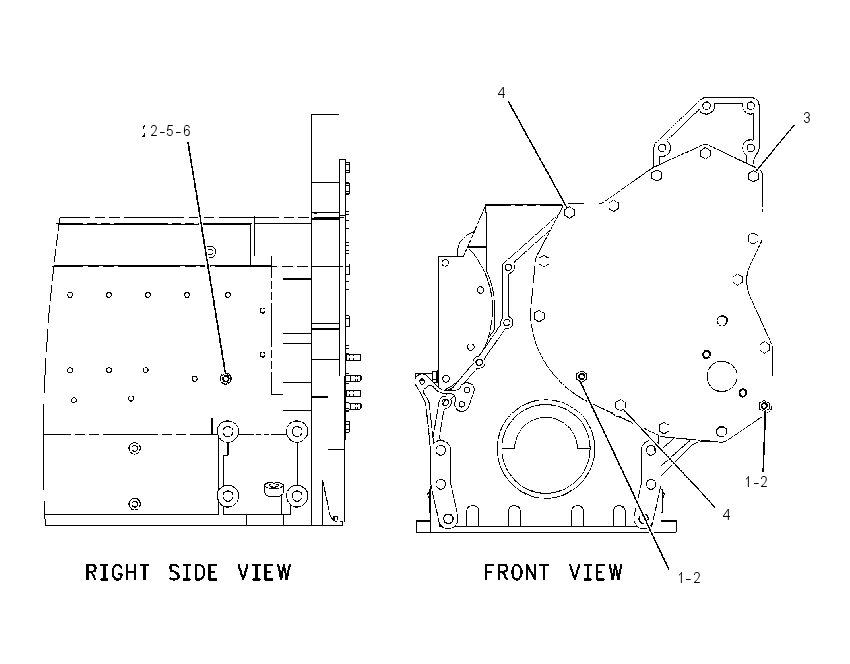 FASTENER GP-FRONT COVER 2131631 CAT