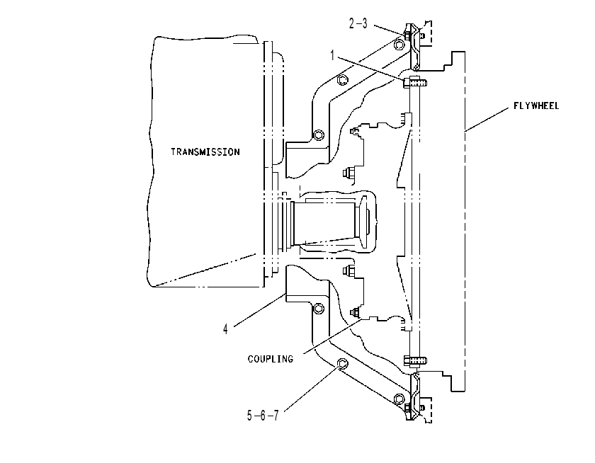 MOUNTING GP-MARINE XMSN 7C9076 CAT