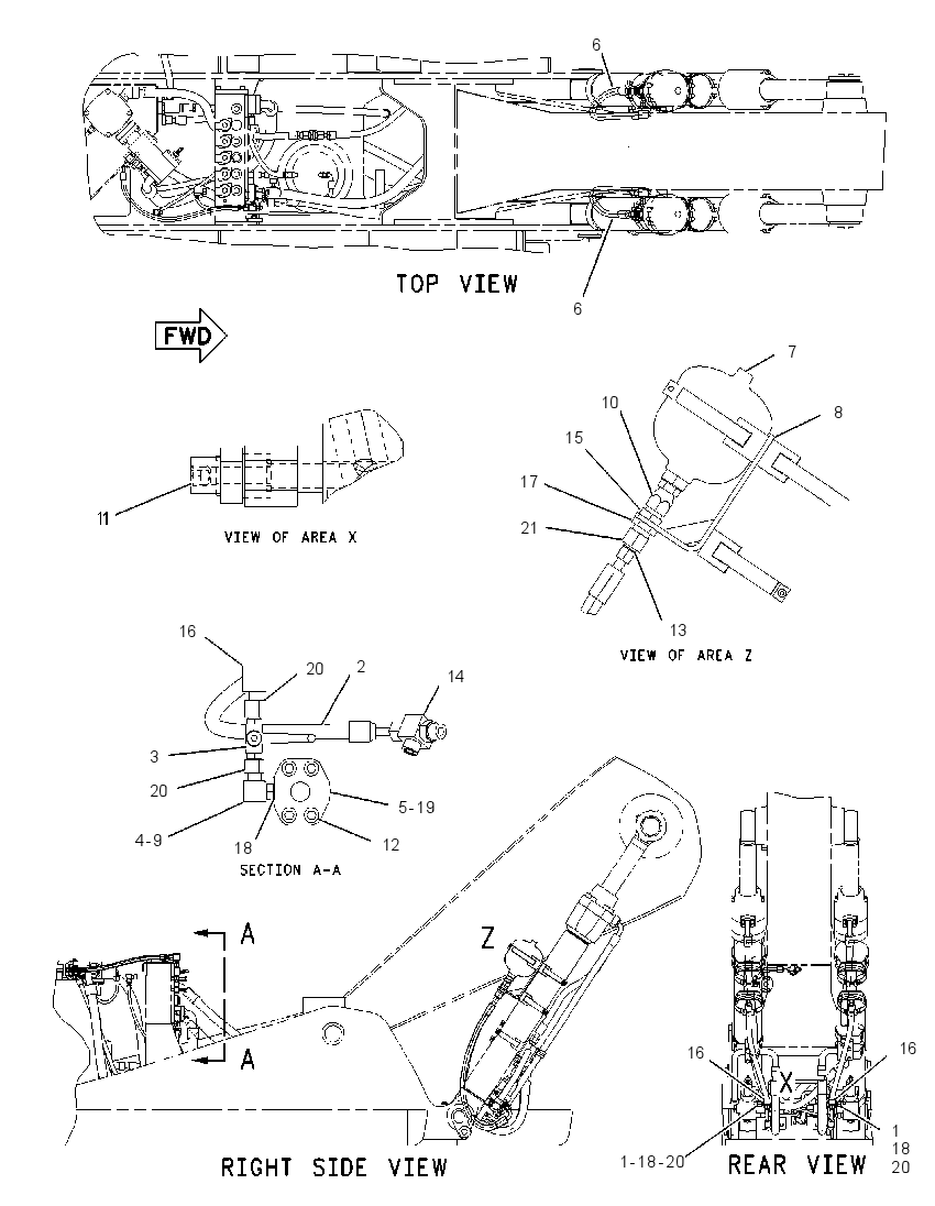 ACCUMULATOR & MTG GP-HYDRAULIC 1904895 CAT