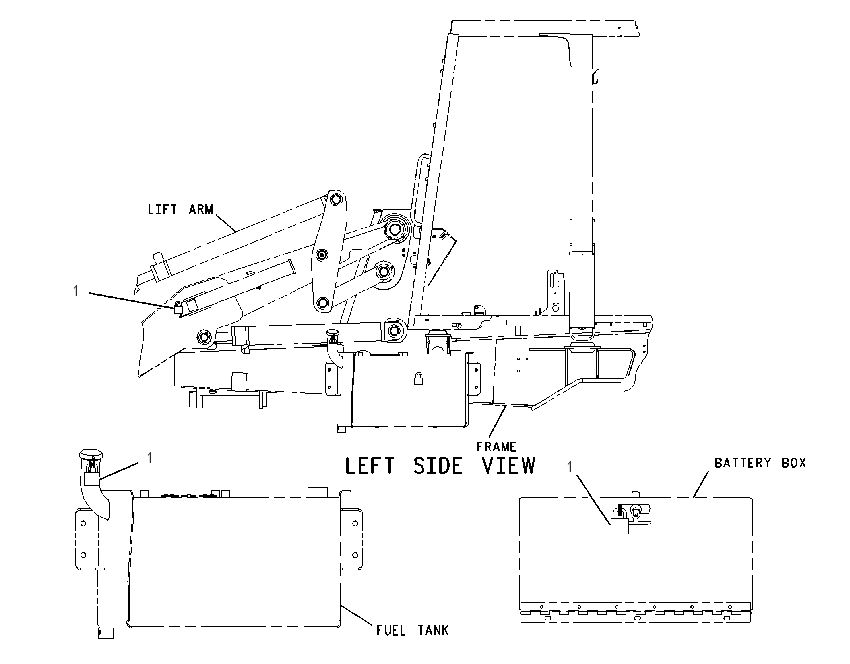 LOCK GP-VANDALISM 1352567 CAT