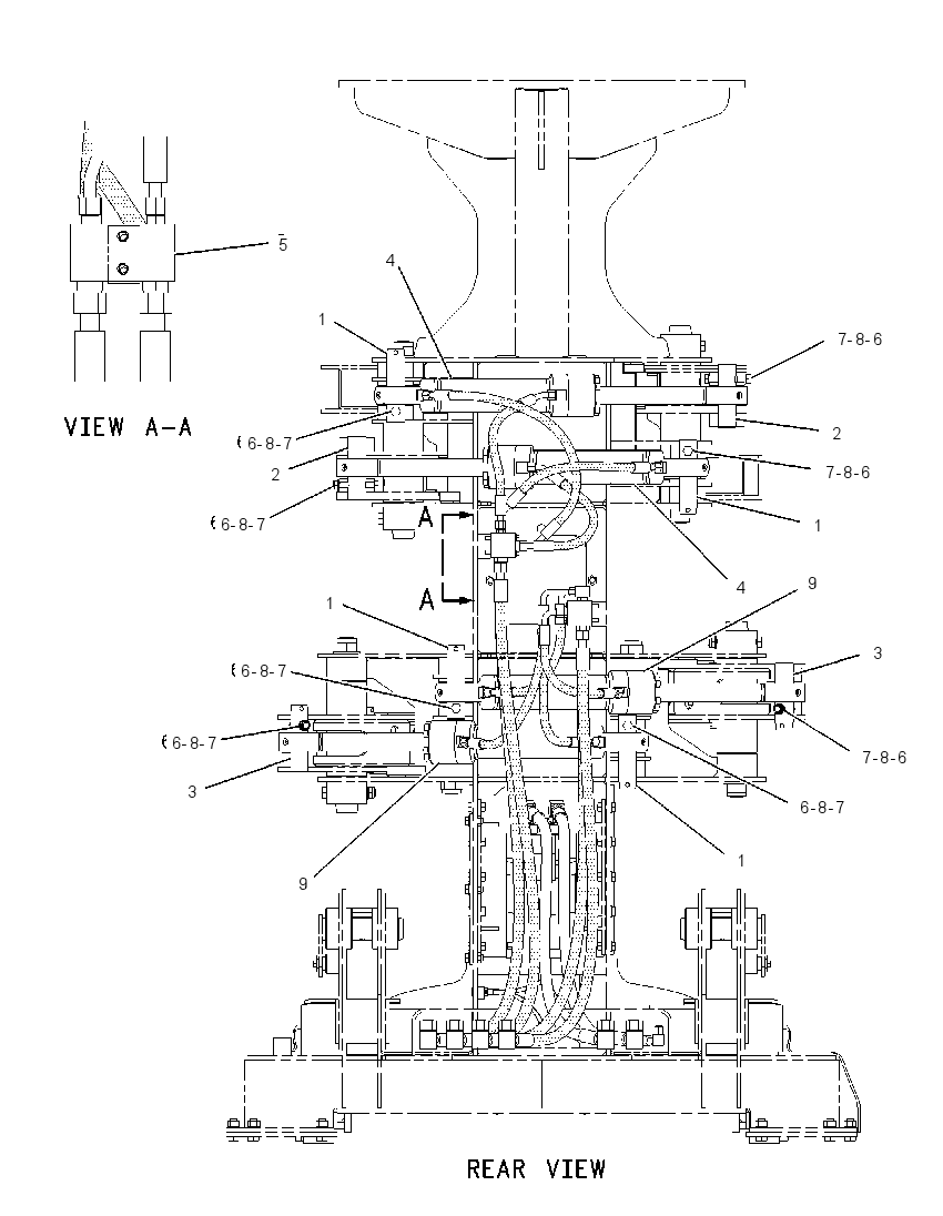 CYLINDER & LINES GP-FELLING HD 2160238 CAT