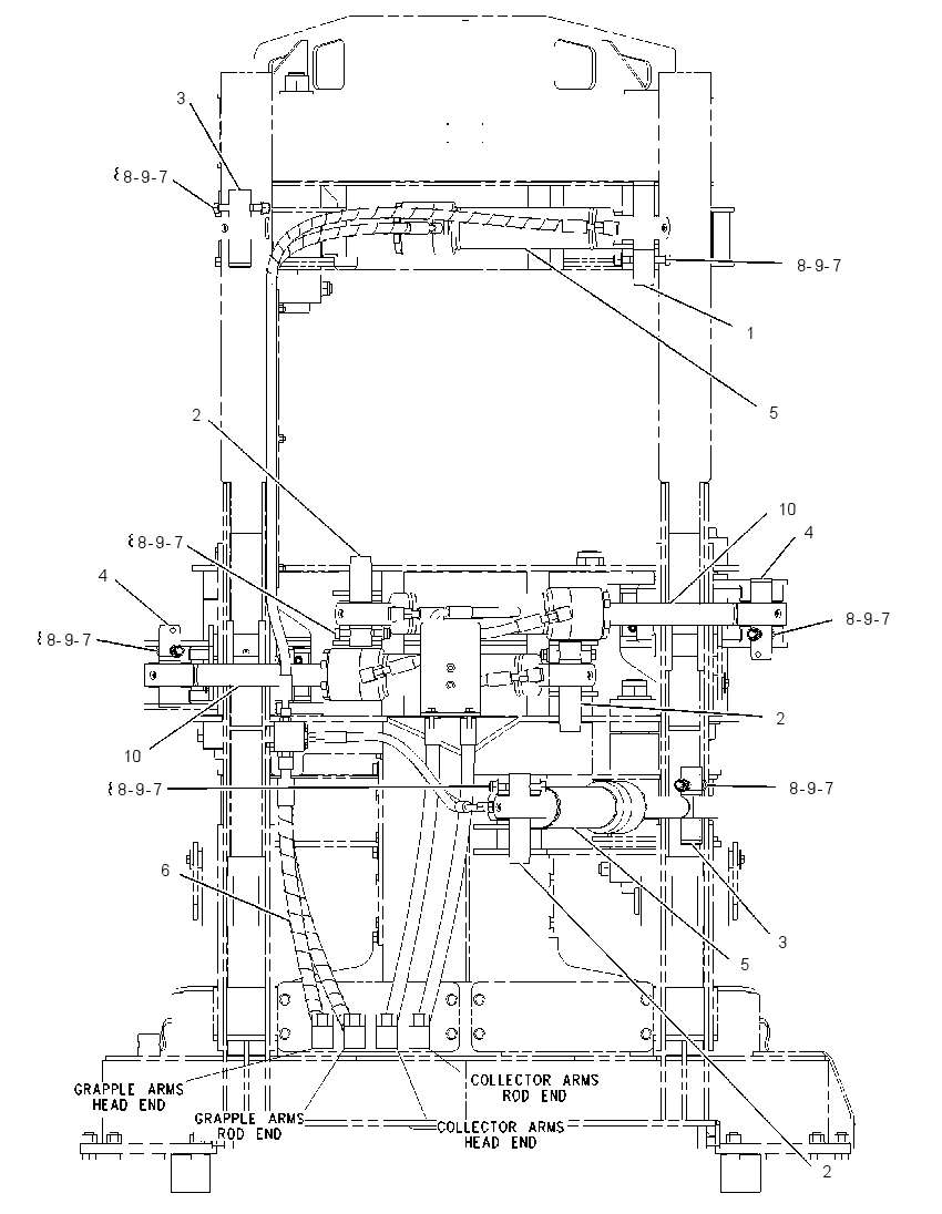 CYLINDER & LINES GP-FELLING HD 2138822 CAT