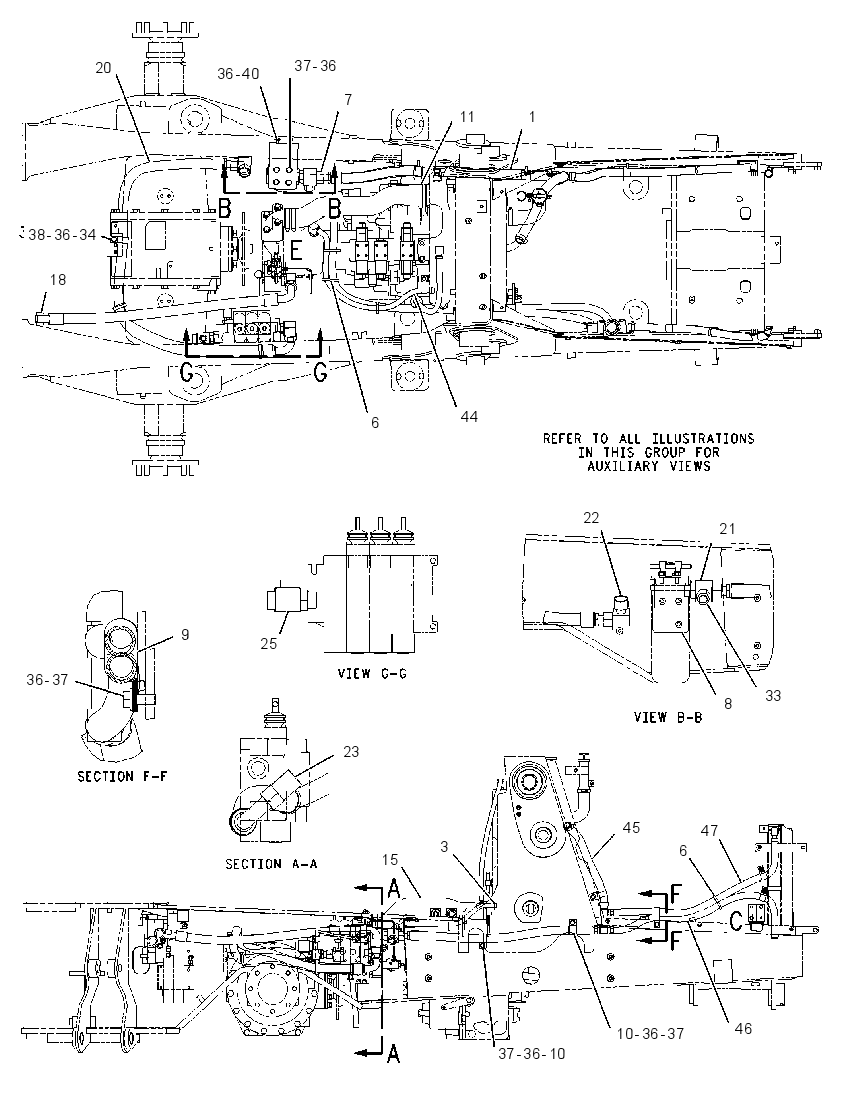 Трубопроводы насоса 2091795 CAT