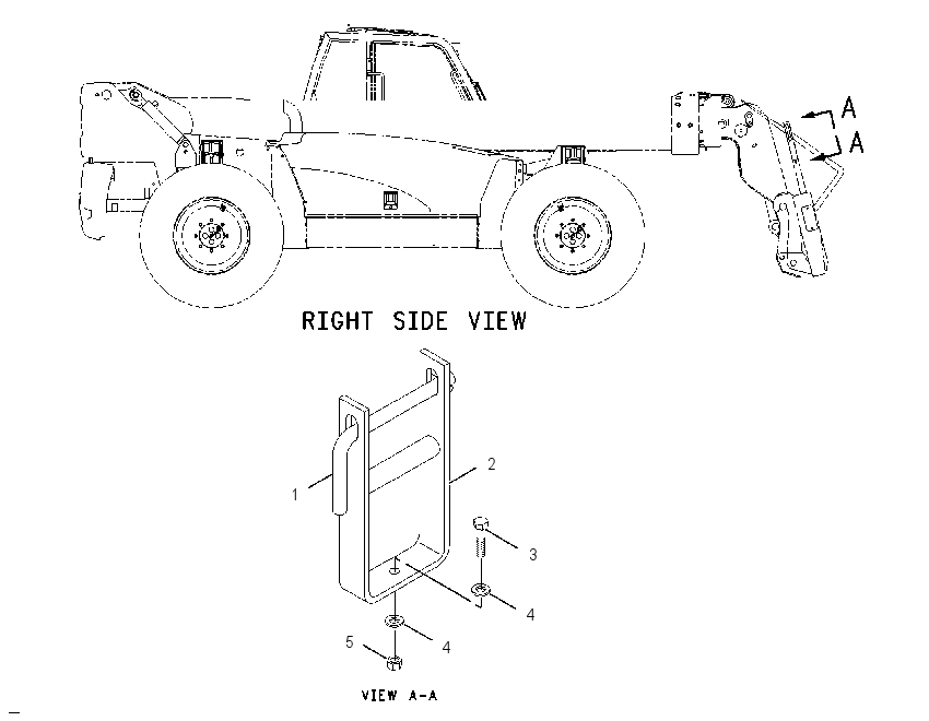 BRACKET GP-TRANSPORT 2224654 CAT