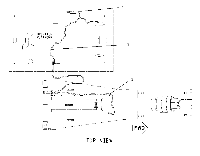 WIRING GP-BOOM 2145104 CAT