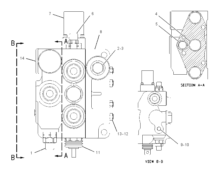 VALVE GP-BANK 1 2030300 CAT