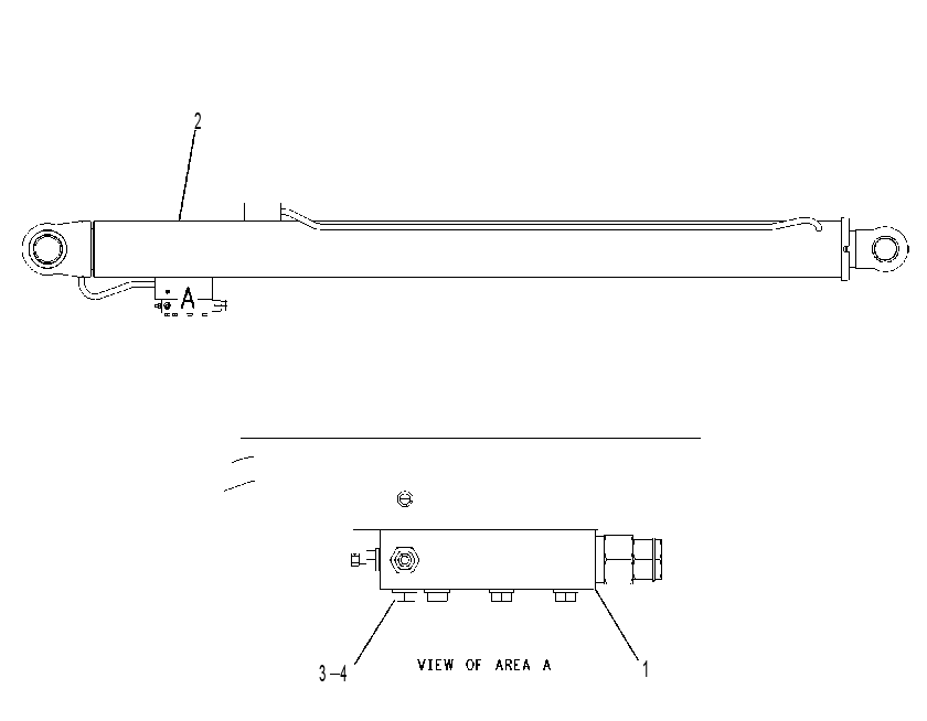 CYLINDER & VALVE GP-BOOM 2269494 CAT
