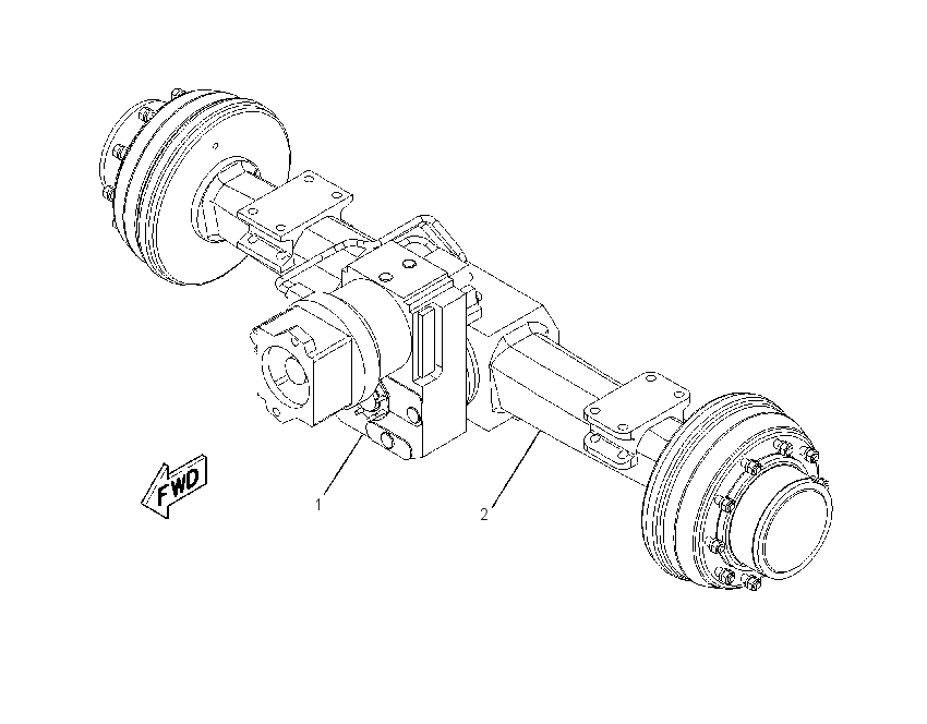 AXLE & TRANSMISSION AR 1877217 CAT
