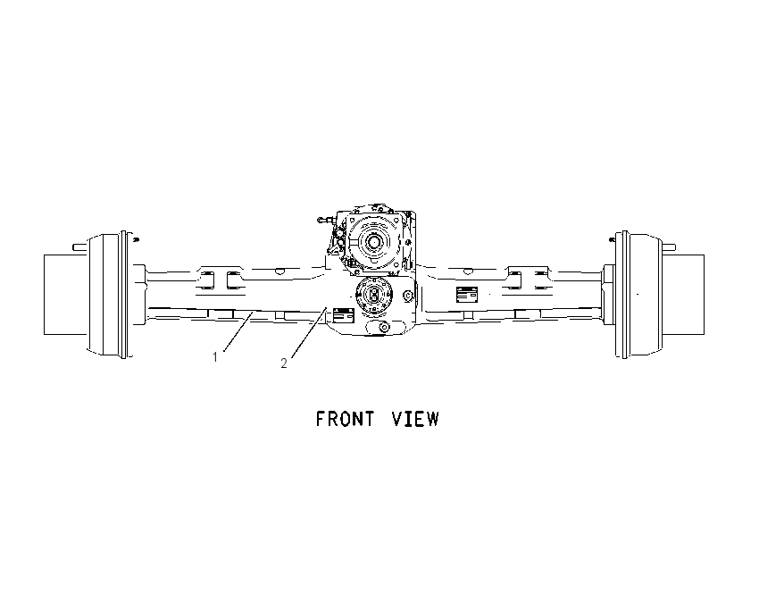 AXLE & TRANSMISSION AR 2047742 CAT