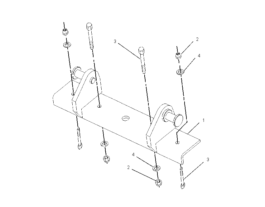 MOUNTING GP-BACKHOE 2044040 CAT