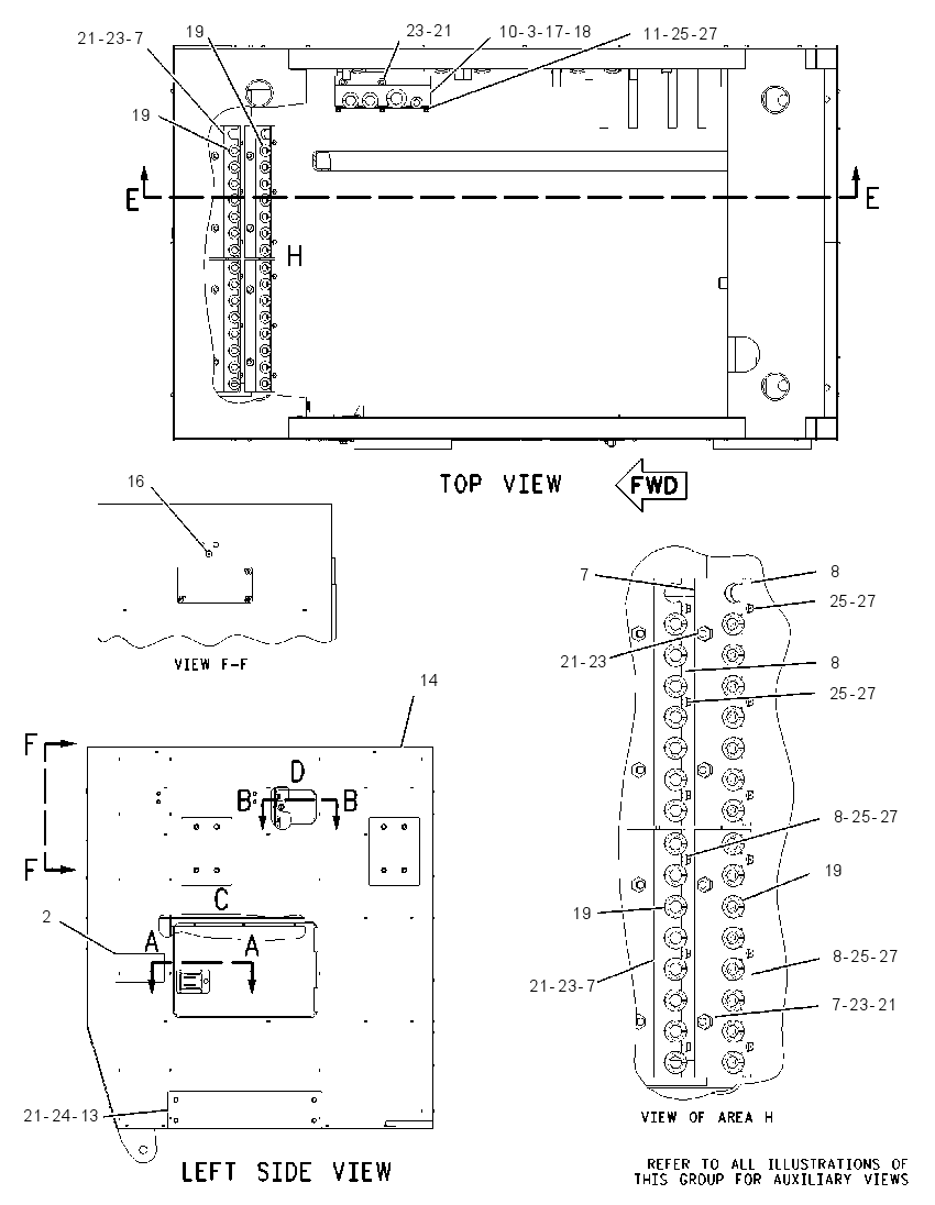 RISER GP-CAB 2225400 CAT