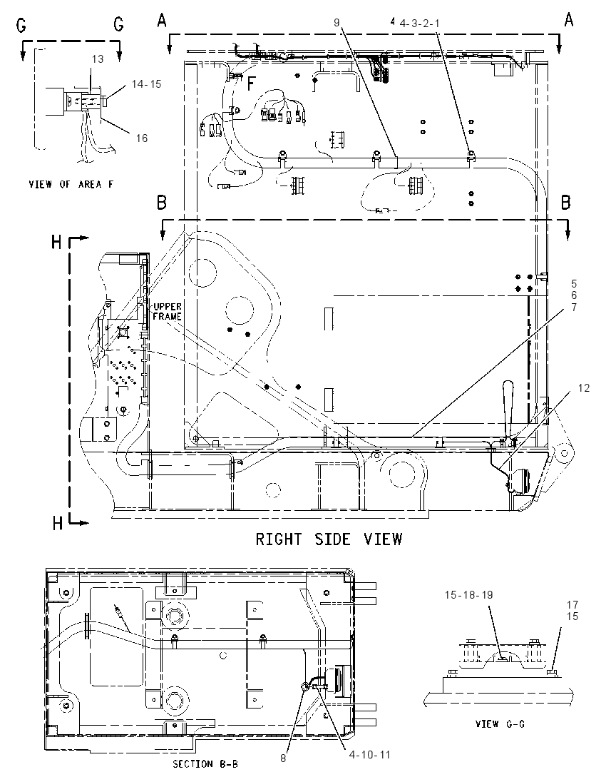 WIRING GP-CAB RISER 2017508 CAT