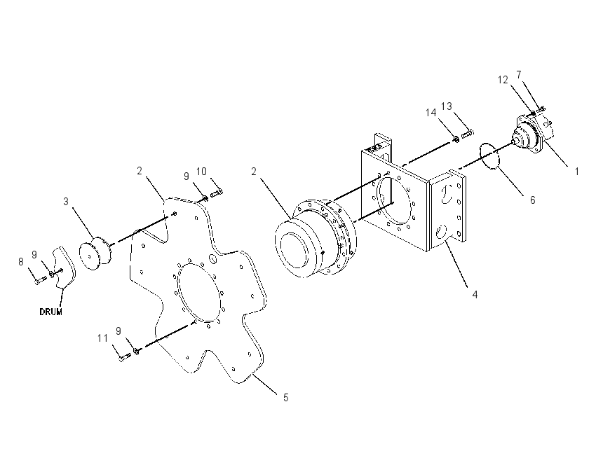 DRIVE GP-DRUM 2234765 CAT