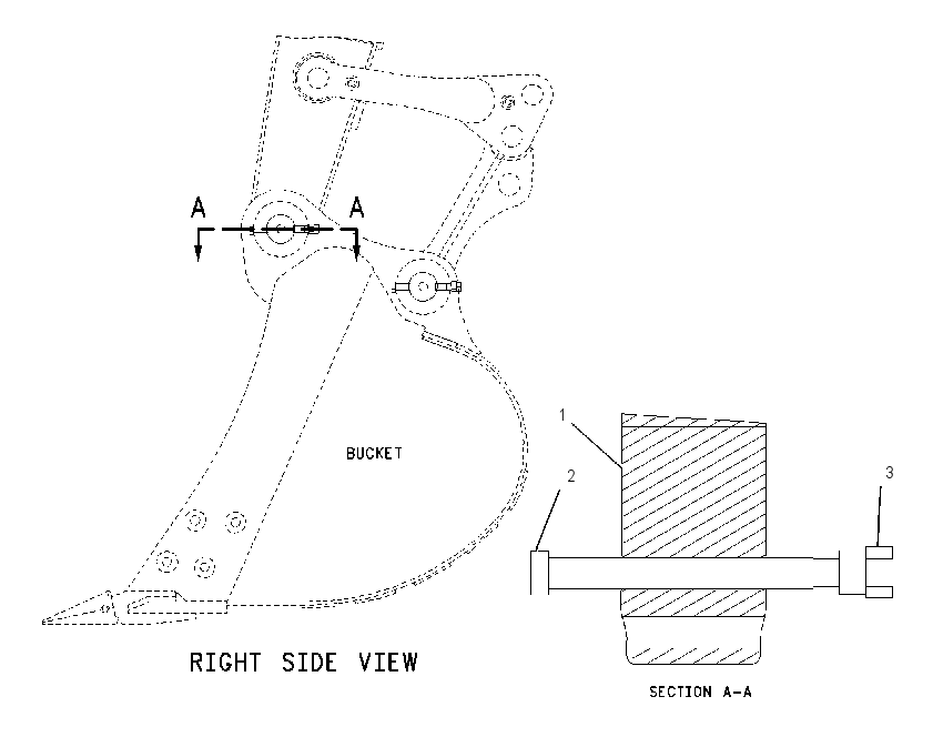PIN GP-EXCAVATOR 1234801 CAT
