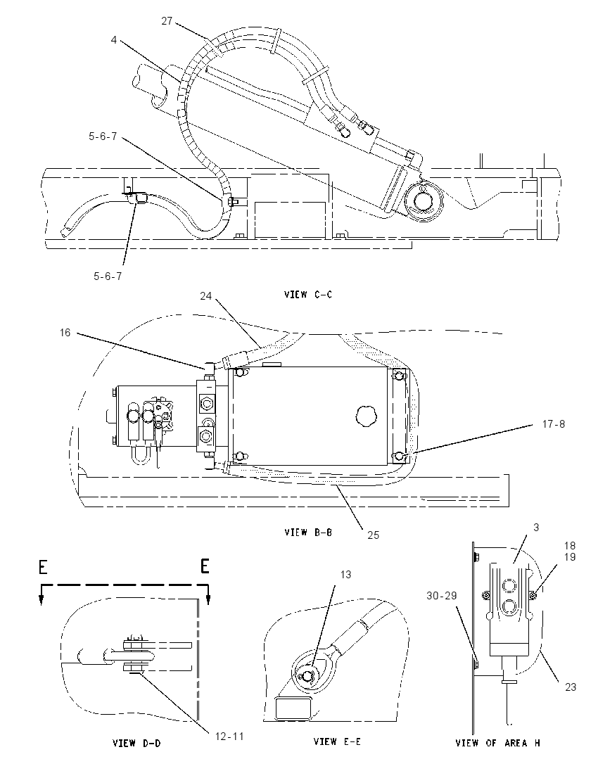 CONTROL GP-CAB TILT 2142052 CAT