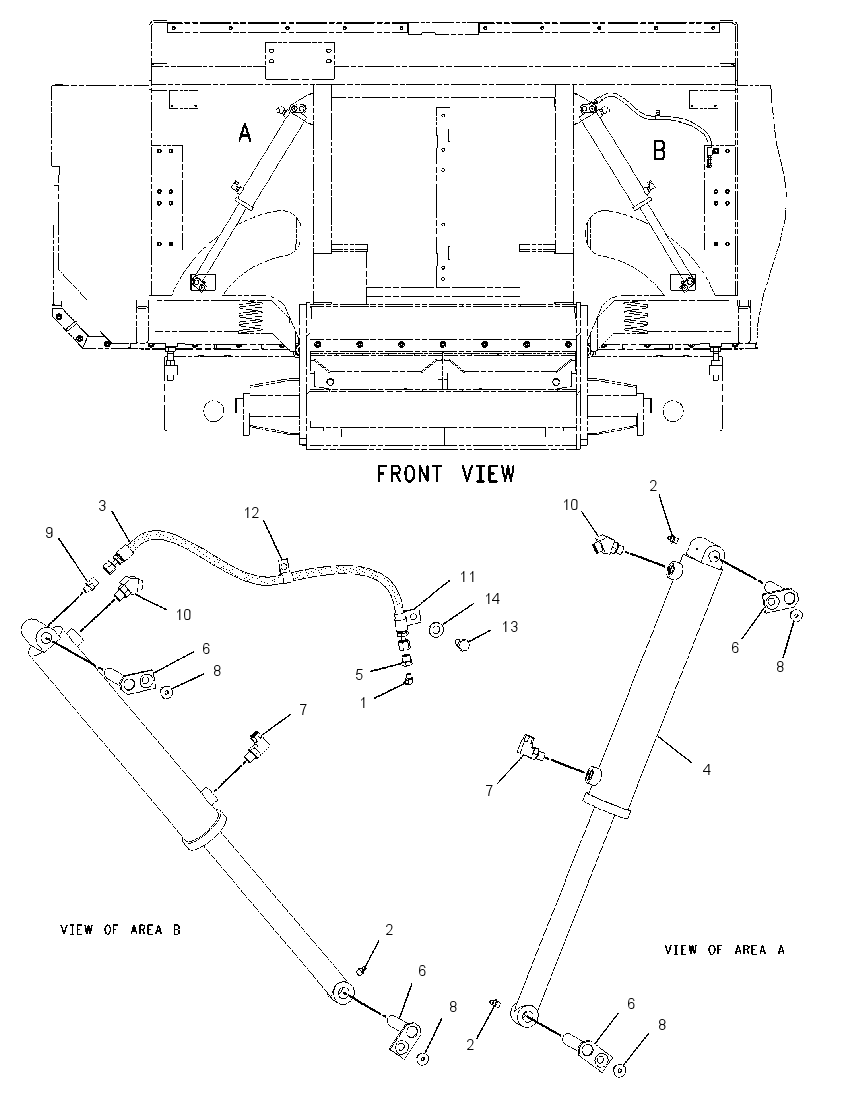 CYLINDER & MTG GP-HOPPER 1908795 CAT