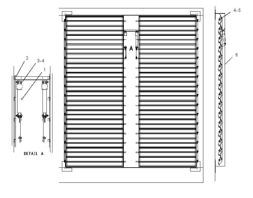 LOUVER AS 1594684 CAT
