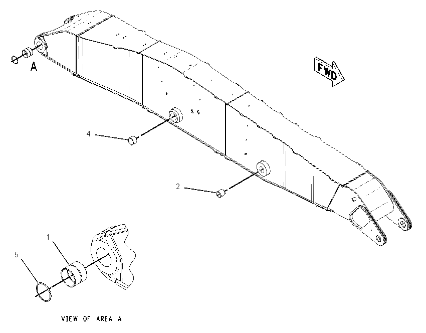 BOOM & BEARING AS 2173037 CAT