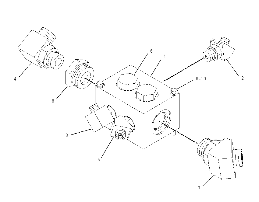 MANIFOLD GP-HYDRAULIC 1977420 CAT