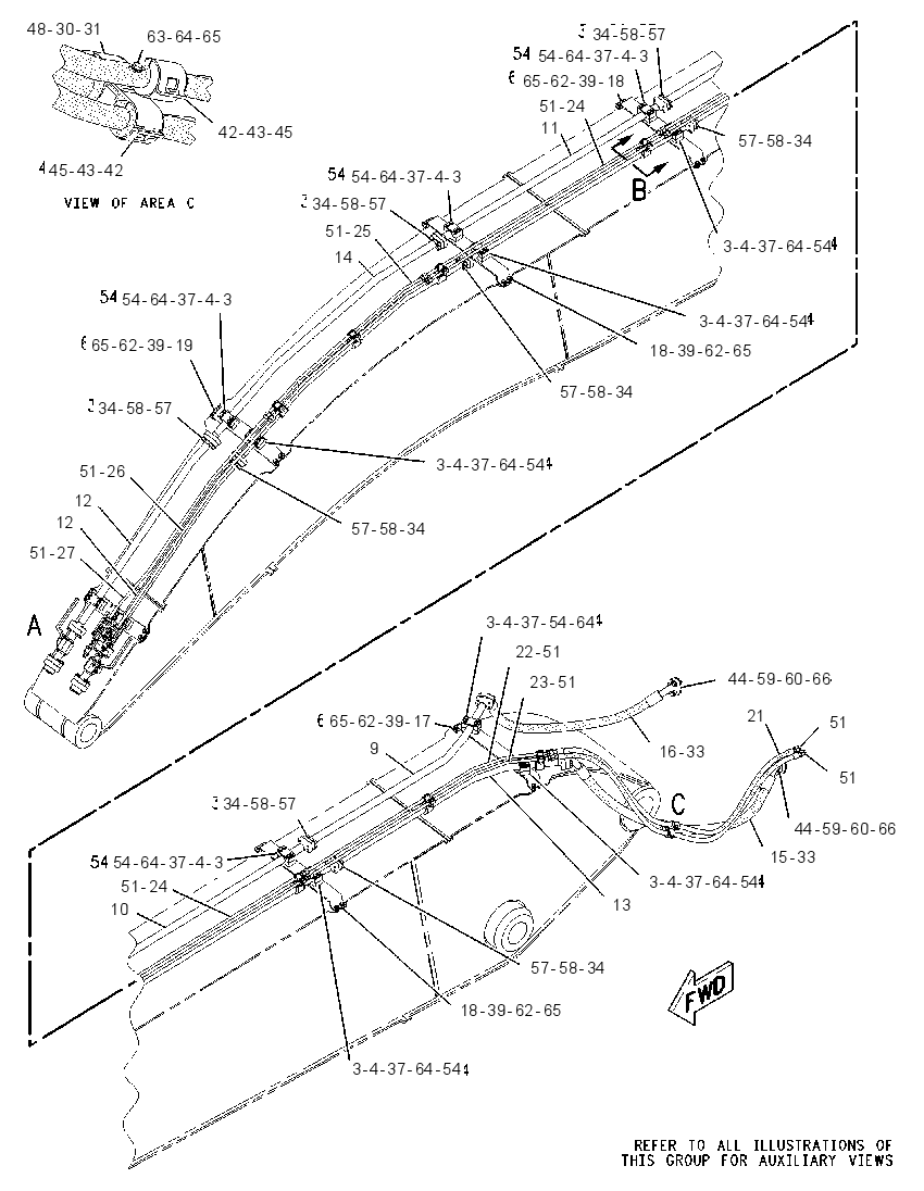 LINES GP-WORK TOOL 2224370 CAT