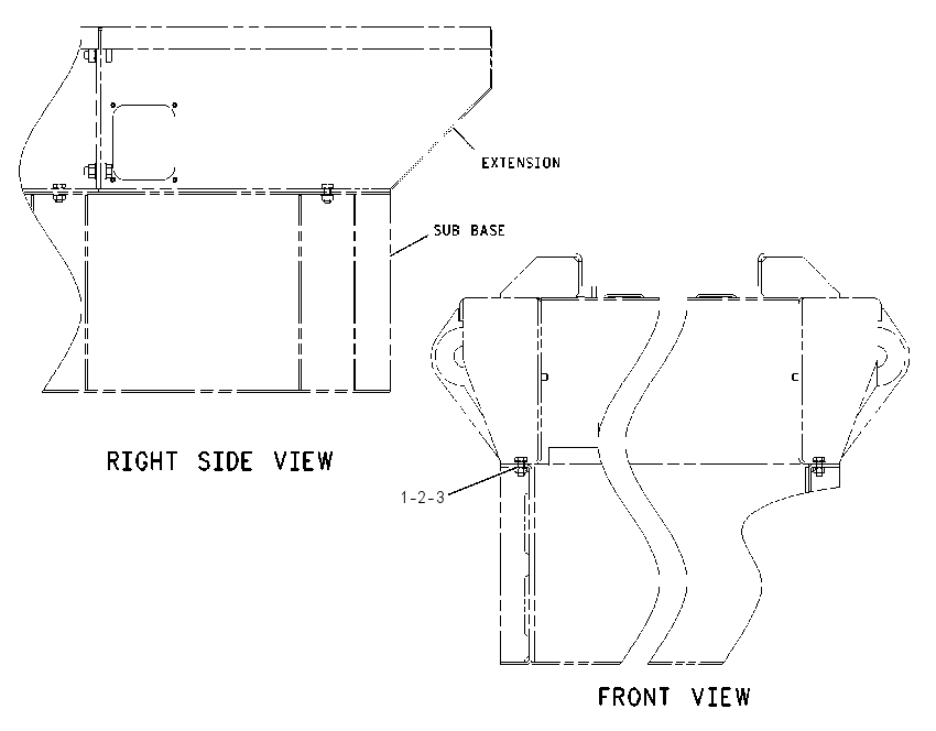 FASTENER GP-FUEL TANK 2233413 CAT