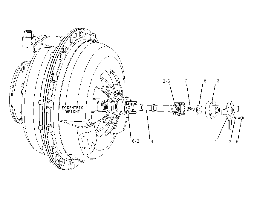 SHAFT GP-VIBRATORY DRIVE 2110581 CAT