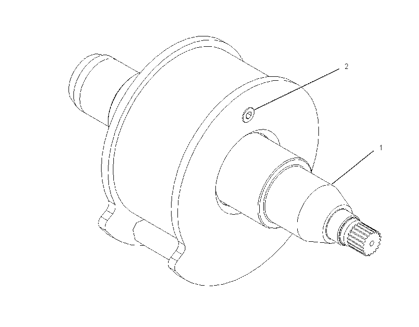 SHAFT GP-ECCENTRIC WEIGHT 2113663 CAT