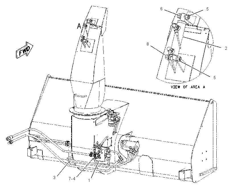 HYDRAULIC AR-SNOWBLOWER 2124579 CAT