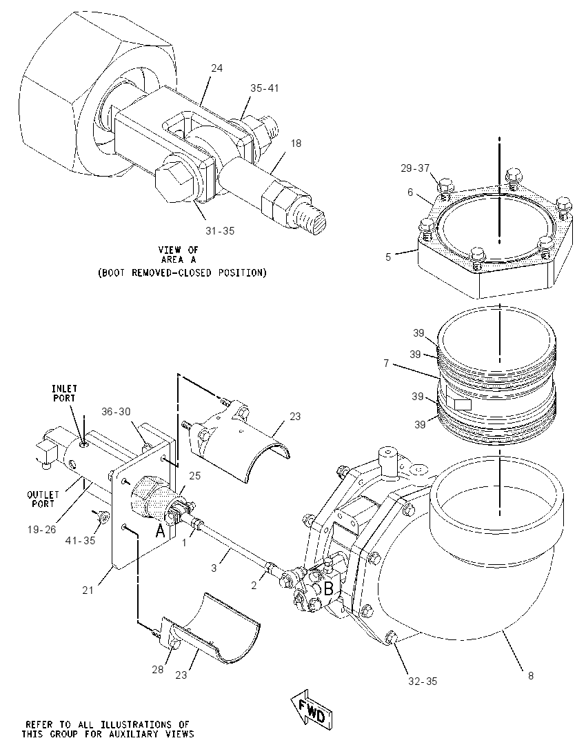 Трубопроводы воздушные 2199931 CAT