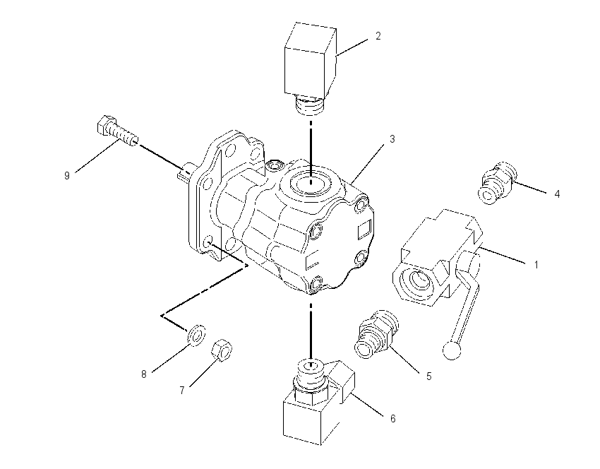 MOTOR & MTG GP-VENTILATION 1909961 CAT