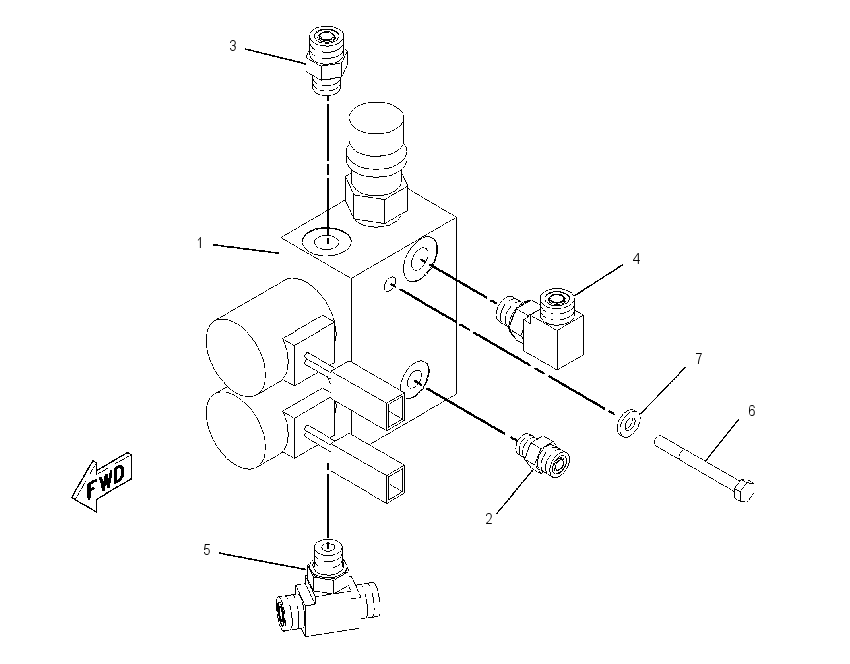VALVE GP-COUNTERBALANCE 1942566 CAT