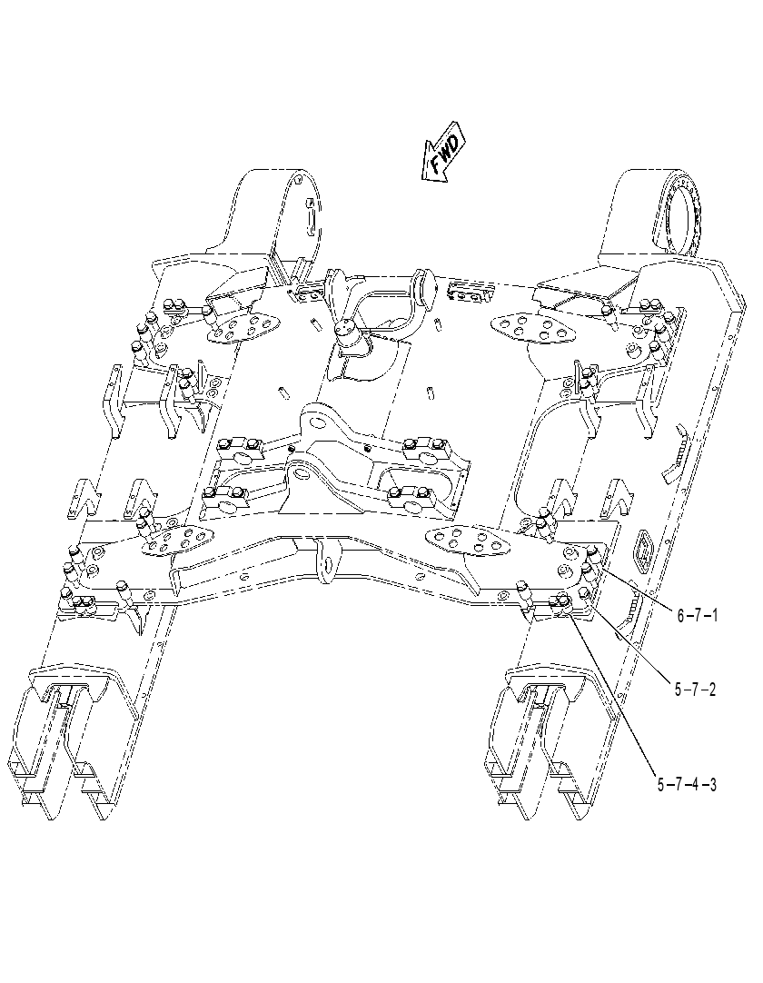 FASTENER GP-CARBODY 2201388 CAT