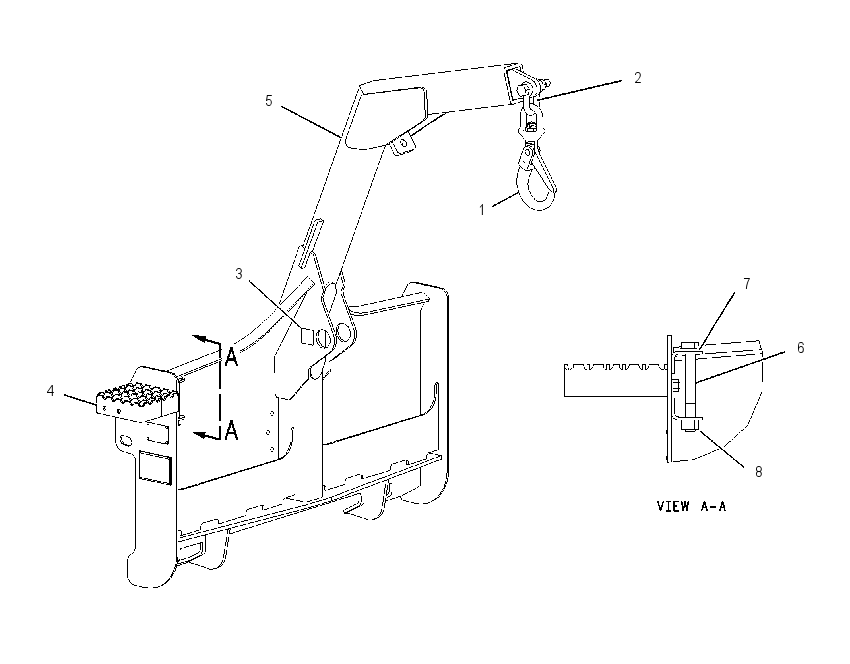 ARM GP-MATERIAL HANDLING 2168756 CAT