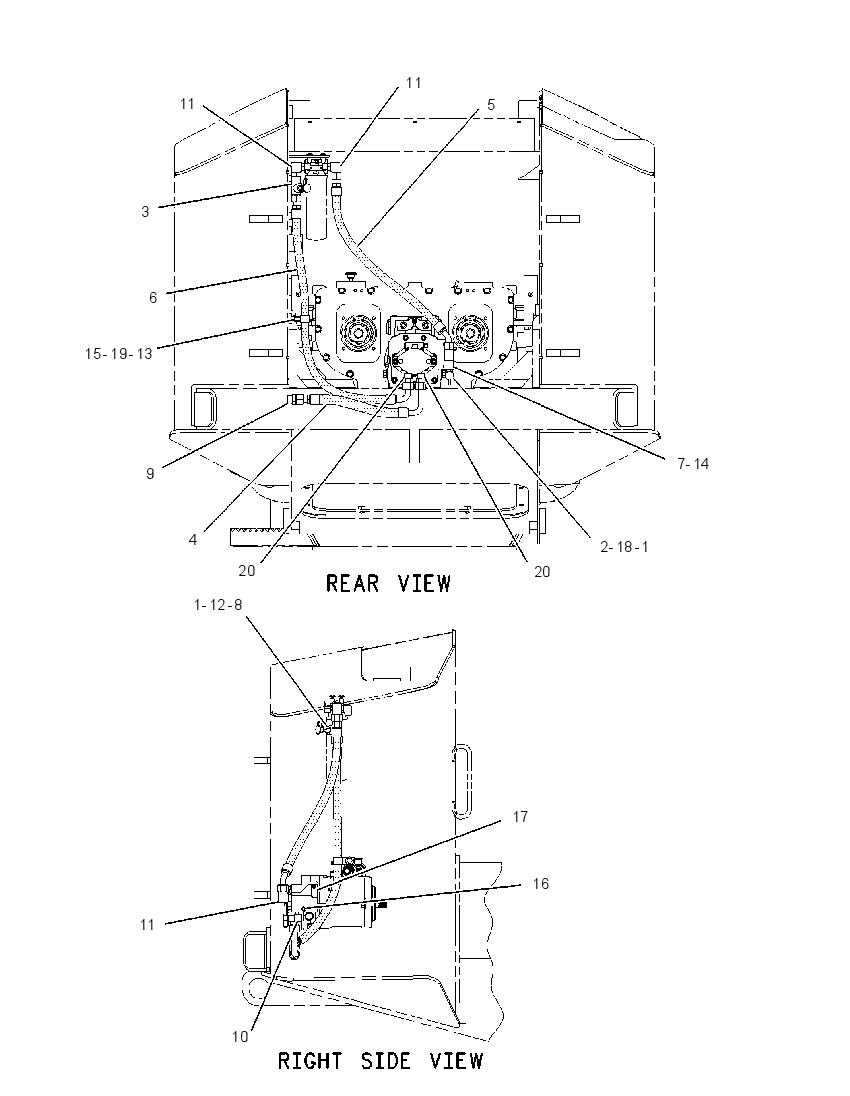 LINES GP-CHARGE PRESSURE 1942724 CAT