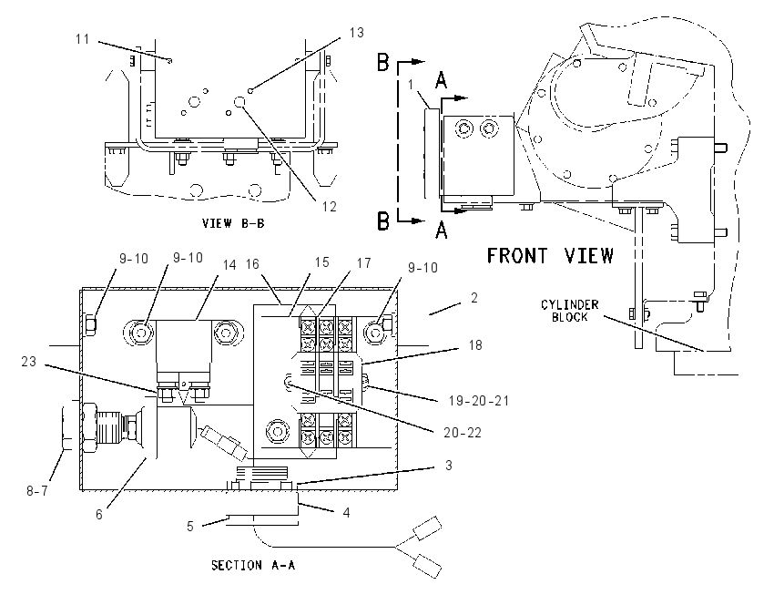Коробка соединительная 1488028 CAT