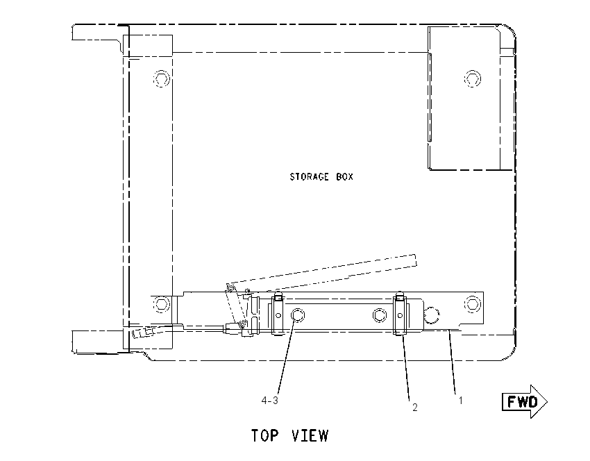 MOUNTING GP-GREASE GUN 1697723 CAT