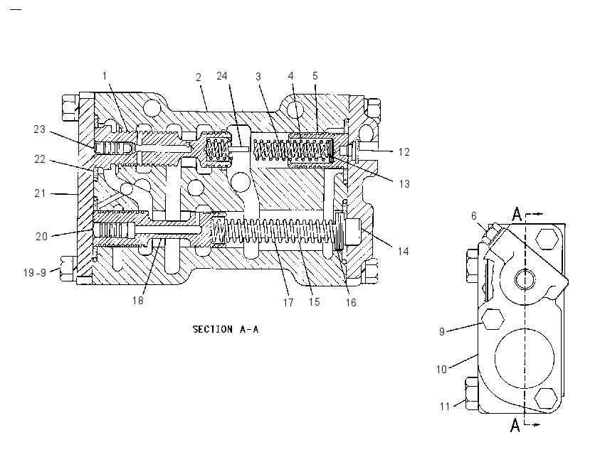 VALVE GP-SEQUENCE & PRESS CONT 1049290 CAT