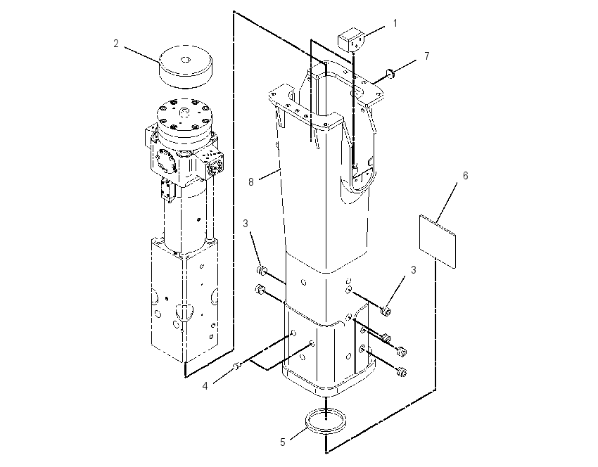 HOUSING GP-HAMMER 2080729 CAT