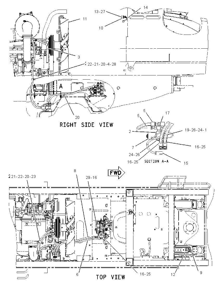 FAN AR-REVERSIBLE 2284471 CAT
