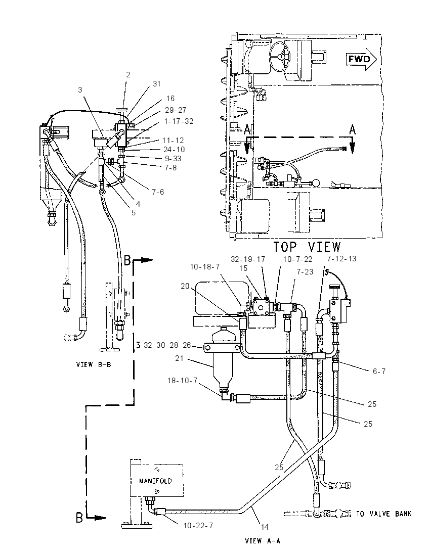 LINES GP-COUNTERBALANCE 0870845 CAT