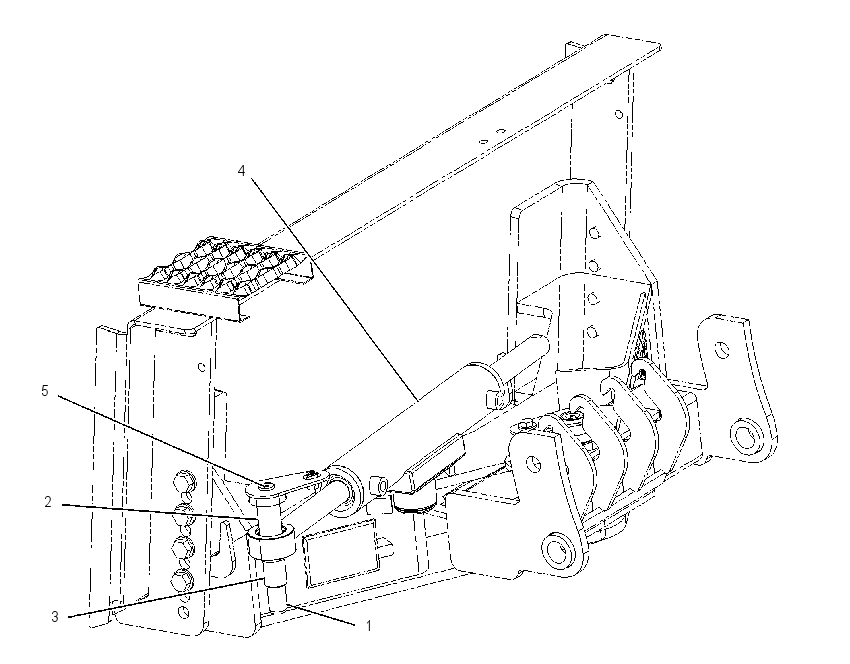 CYLINDER & MTG GP-ANGLE BLADE 2145557 CAT