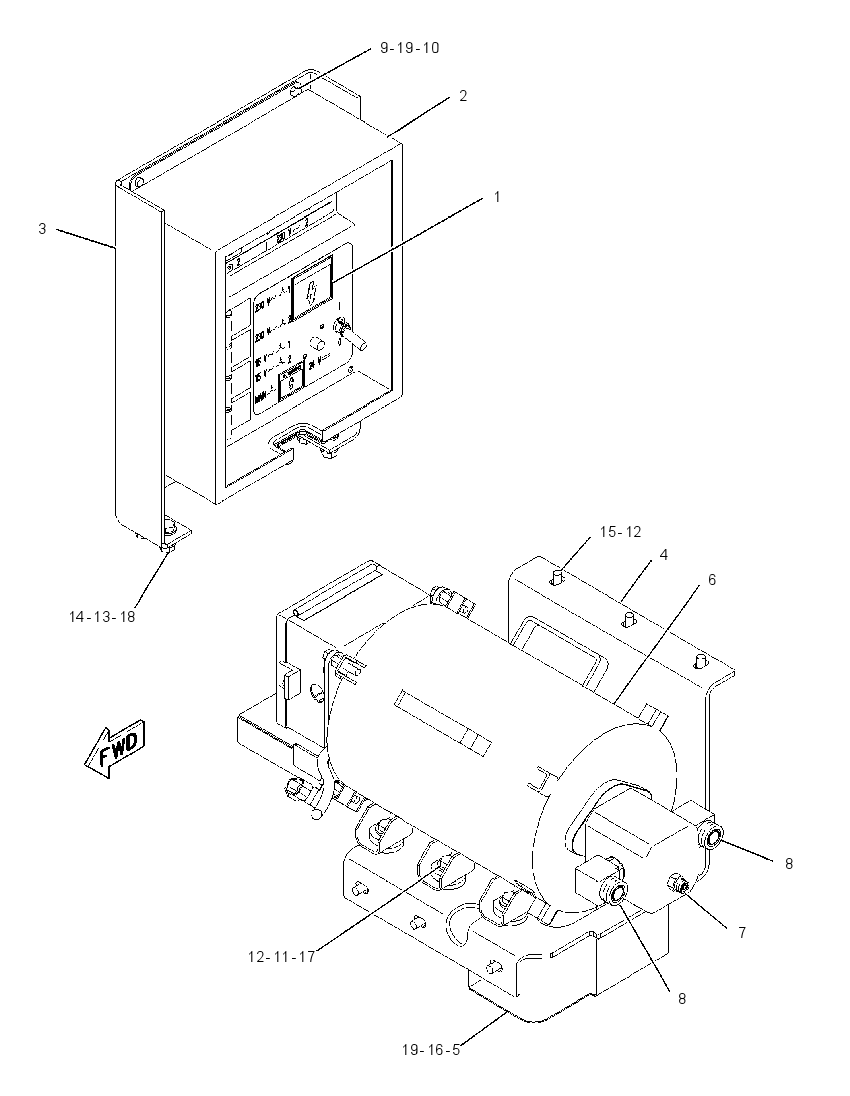 GENERATOR GP-HYDRAULIC 2032209 CAT