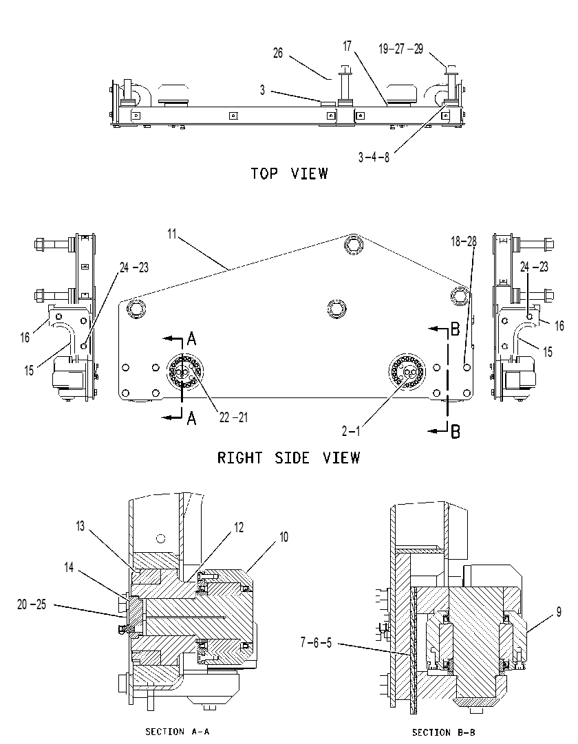 FRAME GP-EJECTOR 2046926 CAT