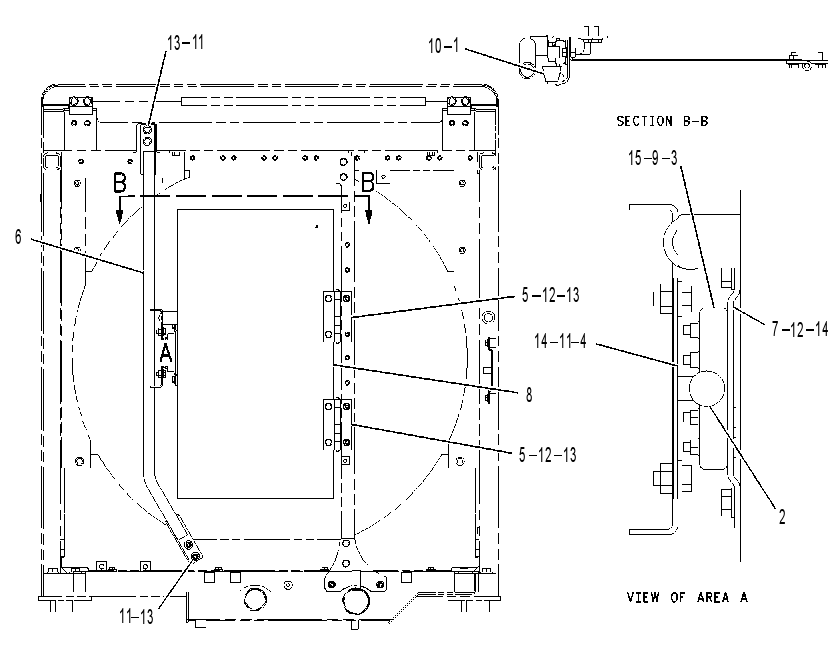 BAFFLE GP-RADIATOR 2060066 CAT