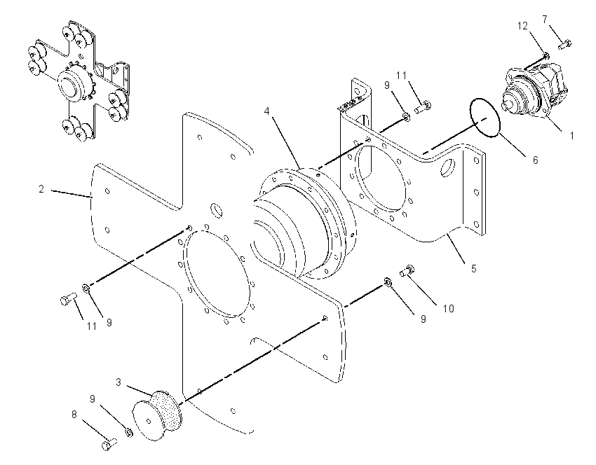 DRIVE GP-DRUM 2034711 CAT