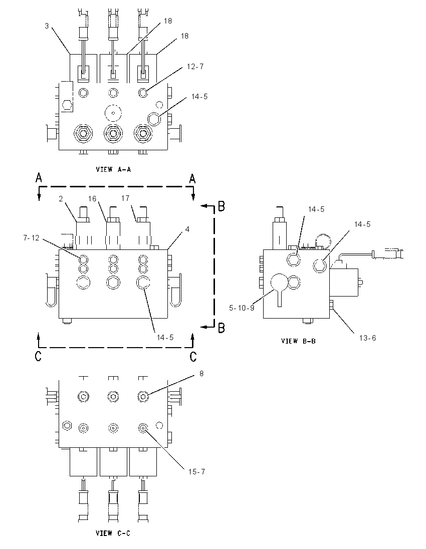 VALVE GP-MANIFOLD 2189890 CAT